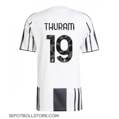 Juventus Khephren Thuram #19 Replika Hemmatröja 2025-26 Kortärmad